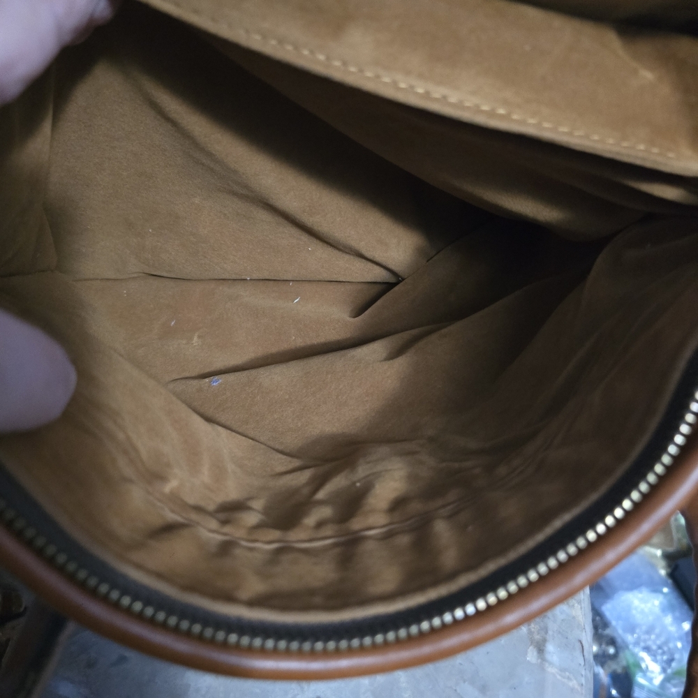 Patricia Nash Vintage Paris French Tapestry Brown & Tan Shoulder Bag - Picture 10 of 16